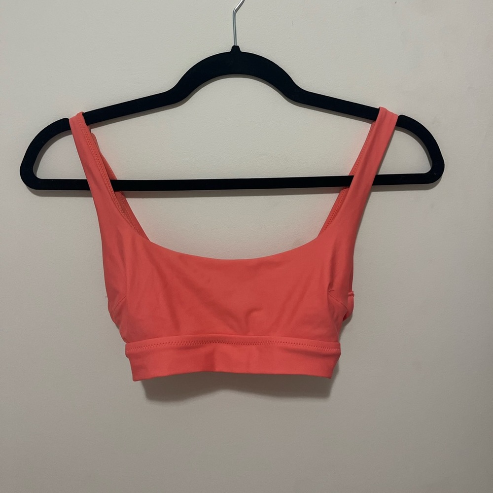 american eagle pink bathing suit top